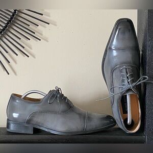 Gino Vitale Men's Gray Dress Shoes